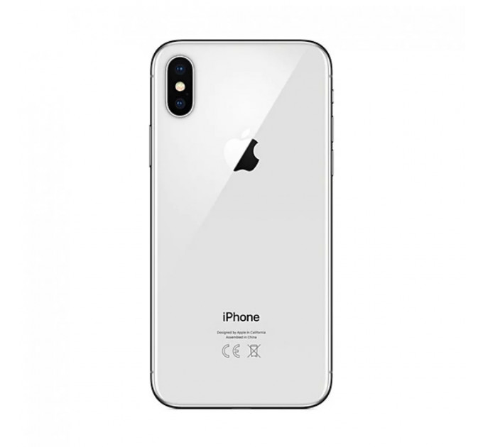 Б\У Apple iPhone X 256Gb Silver (Серебристый) (Grade A)