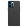 Apple Leather Case для iPhone 12 Pro Max — Black
