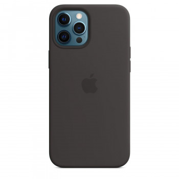 iPhone 12 Pro Silicone Case with MagSafe - Black