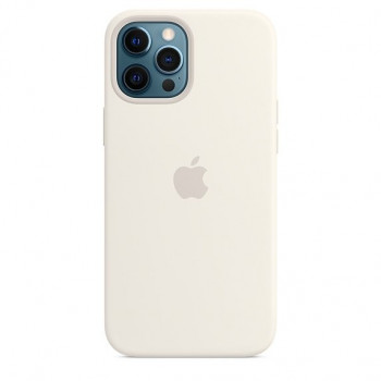 iPhone 12 Pro Silicone Case with MagSafe - White