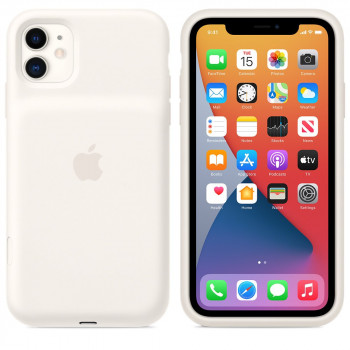 iPhone 11 Smart Battery Case - Soft White