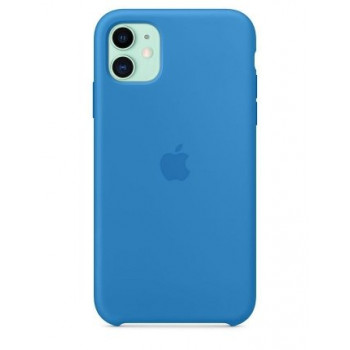 Чехол Silicone Case iPhone 11 - Surf Blue (Original Assembly)