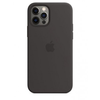Silicone Case iPhone 12 | 12 Pro - Black (Original Assembly)