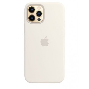 Silicone Case iPhone 12 | 12 Pro - White (Original Assembly)