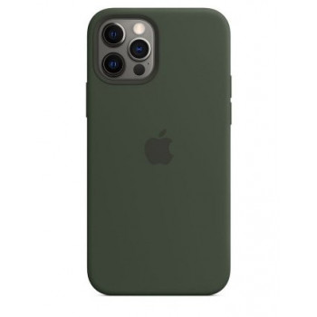 Silicone Case iPhone 12 | 12 Pro - Cyprus Green (Original Assembly)