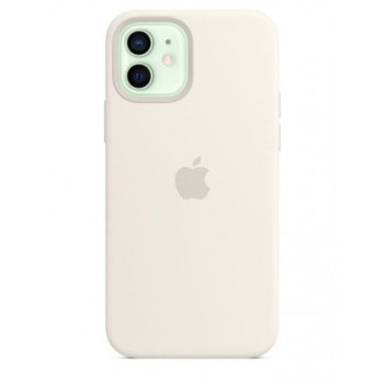 Silicone Case iPhone 12 Mini - White (Original Assembly)