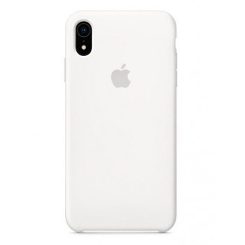 Silicone Case iPhone XR - White (Original Assembly)