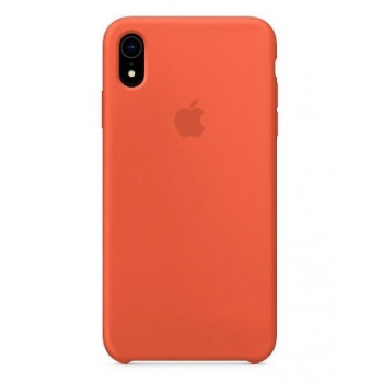 Silicone Case iPhone XR - Nectarine (Original Assembly)