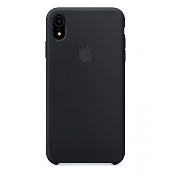 Silicone Case iPhone XR - Black (Original Assembly)