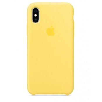 Silicone Case iPhone X/Xs - Canary Yellow (Original Assembly)