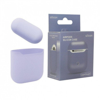 Чехол Silicone Case для AirPods Light Purple 