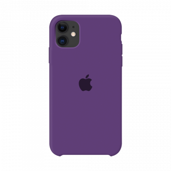 Чехол Silicone Case iPhone 11 - Purple  (Original Assembly)