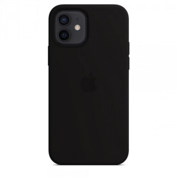 iPhone 12 mini Silicone Case — Black (Original Assembly)