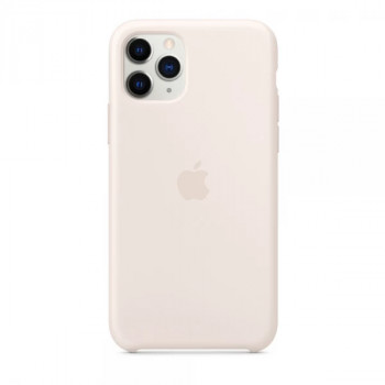 Чехол Silicone Case iPhone 11 Pro - Artique white (Original Assembly)