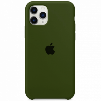 Чехол Silicone Case iPhone 11 Pro - Virid (Original Assembly)