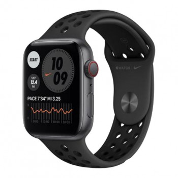 Смарт-часы Apple Watch SE Nike+ LTE 44mm Space Gray Aluminum Case with Anthracite/Black Sport Band