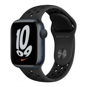Смарт-часы Apple Watch Series 7 Nike+ 45mm Midnight Aluminum Case with Anthracite/Black Nike Sport Band