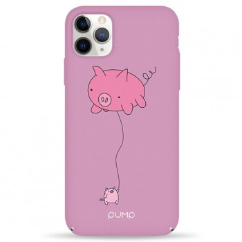 Чохол Pump Tender Touch Case for iPhone 11 Pro Max Pig Baloon #