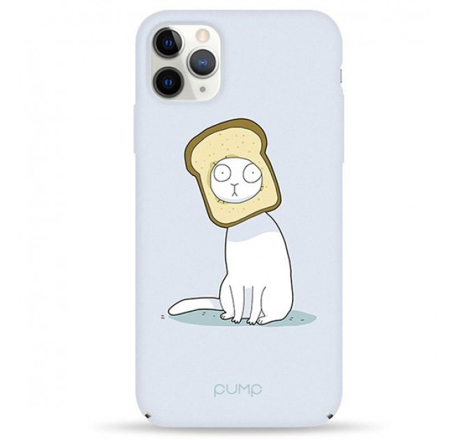 Чохол Pump Tender Touch Case for iPhone 11 Pro Max Cat in the Bread #