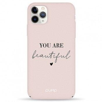 Чехол Pump Tender Touch Case for iPhone 11 Pro Max You Are Beautiful #