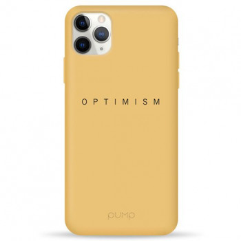 Чохол Pump Silicone Minimalistic Case for iPhone 11 Pro Max Optimism #