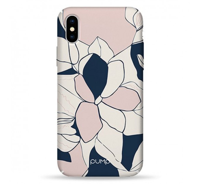 Чохол Pump Tender Touch Case for iPhone X/XS Art Flowers #