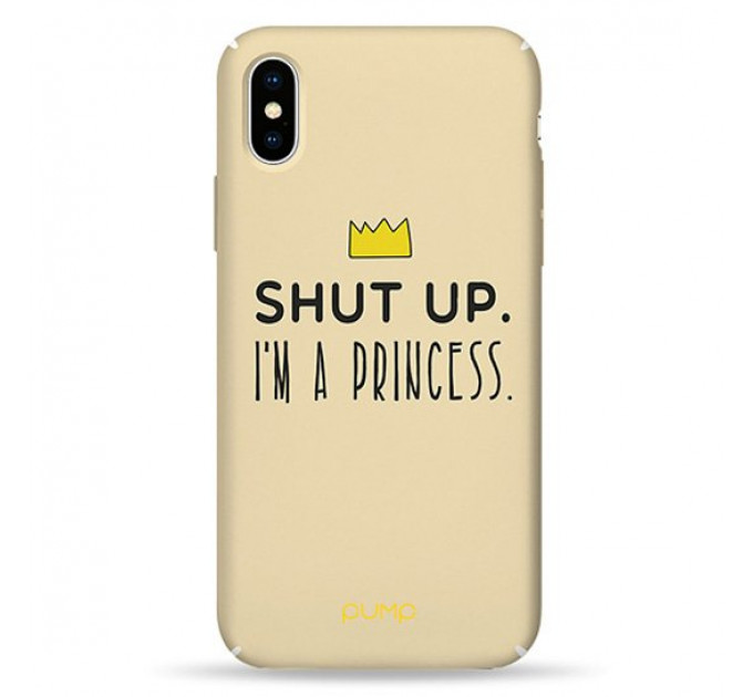 Чохол Pump Tender Touch Case for iPhone X/XS I`m a Princess #