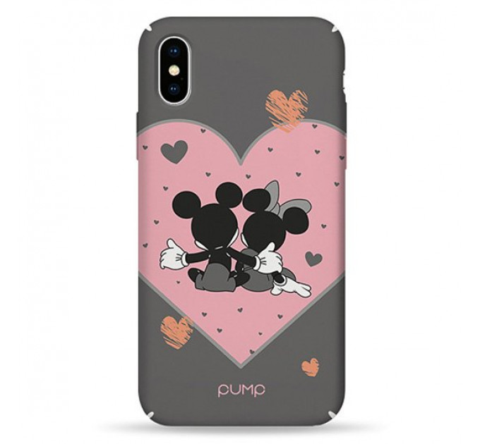 Чехол Pump Tender Touch Case for iPhone X/XS Mickey Love #