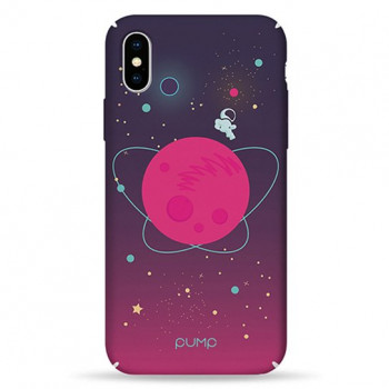 Чехол Pump Tender Touch Case for iPhone X/XS Pink Space #
