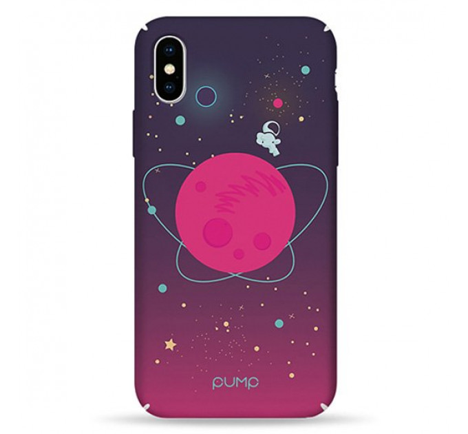 Чохол Pump Tender Touch Case for iPhone X/XS Pink Space #