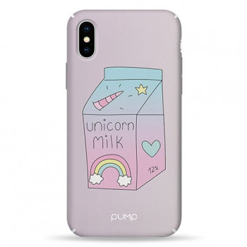 Чохол Pump Tender Touch Case for iPhone X/XS Unicorn`s Milk 12% #