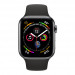Смарт-часы Apple Watch Series 4 + LTE 44mm Space Black (Черный) Stainless Steel Case with Black Sport Band