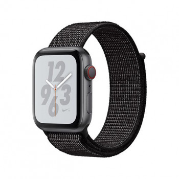 Смарт-часы Apple Watch Series 4 Nike+ LTE 40mm Space Gray Aluminum Case with Black Sport Loop