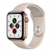 Смарт-годинник Apple Watch Series 5 + LTE 44mm Gold Stainless Steel Case with Stone Sport Band