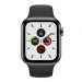 Смарт-годинник Apple Watch Series 5 + LTE 44mm Space Black Stainless Steel Case with Black Sport Band