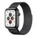 Смарт-часы Apple Watch Series 5 + LTE 44mm Space Black Stainless Steel Case with Black Milanese Loop