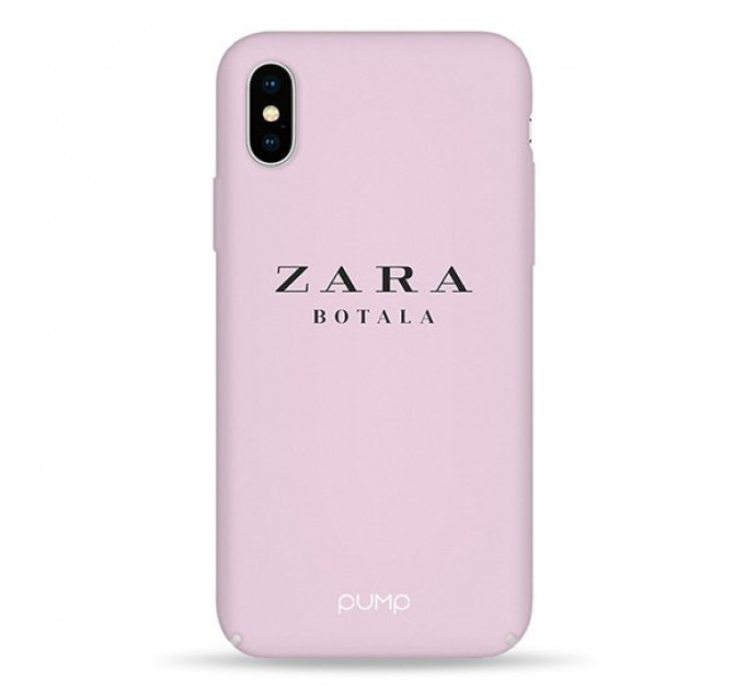 Чохол Pump Tender Touch Case for iPhone X/XS ZARAbotala #