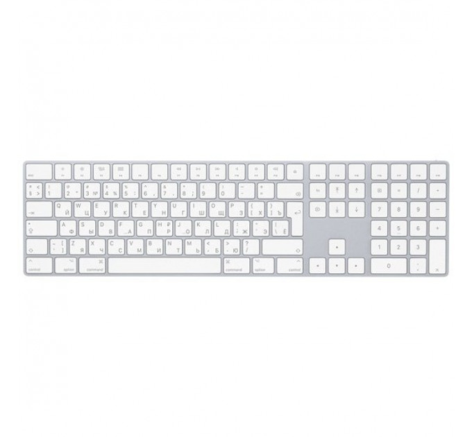 Клавіатура Apple Magic Keyboard with Numeric Keypad White (Білий)