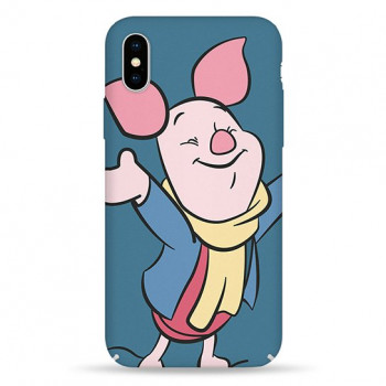 Чохол Pump Tender Touch Case for iPhone X/XS Happy Piglet #