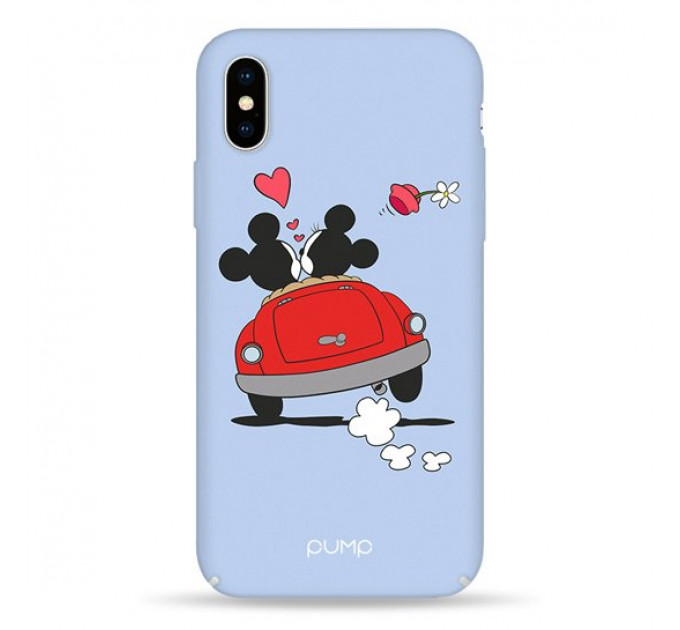 Чохол Pump Tender Touch Case for iPhone X/XS Mickeys & Car #