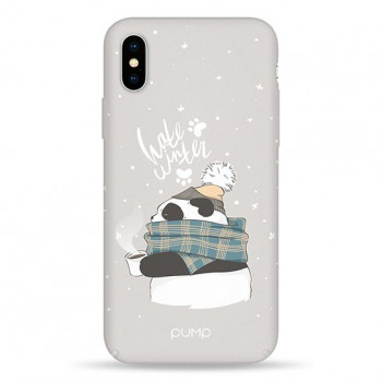 Чохол Pump Tender Touch Case for iPhone X/XS Snow Panda #