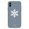 Чохол Pump Tender Touch Case for iPhone X/XS Snowflake #