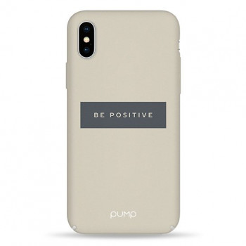 Чехол Pump Tender Touch Case for iPhone X/XS Be Positive #