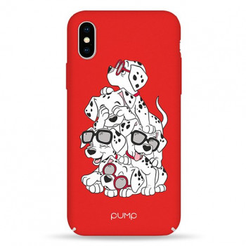 Чохол Pump Tender Touch Case for iPhone X/XS Dalmatians #