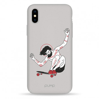 Чохол Pump Tender Touch Case for iPhone X/XS Skating Hipster #