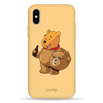 Чехол Pump Tender Touch Case for iPhone X/XS Ted The Pooh #