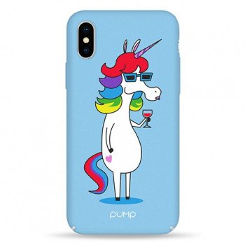 Чохол Pump Tender Touch Case for iPhone X/XS Unicorn Clubber #