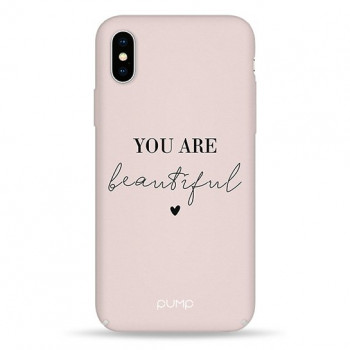 Чехол Pump Tender Touch Case for iPhone X/XS You Are Beautiful #