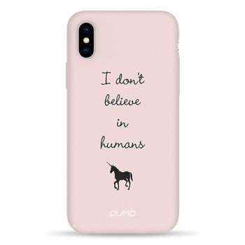 Чехол Pump Tender Touch Case for iPhone X/XS Don’t Believe In Humans #