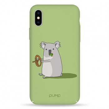 Чехол Pump Tender Touch Case for iPhone X/XS Koala Driver #